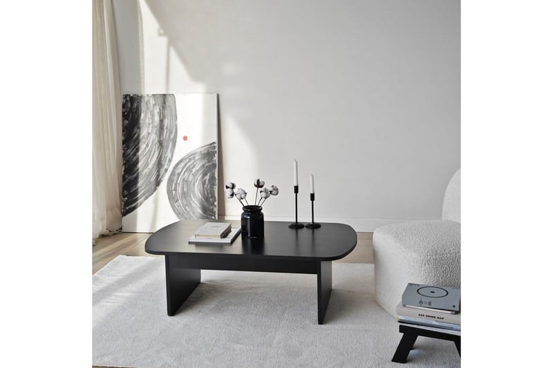 Malo Sofabord 105 cm - Svart - Møbler - Bord - Sofabord