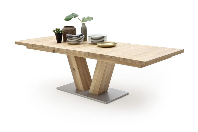 Managua Forlengningsbart Spisebord 180 cm - Tre/Natur - Spisebord & kjøkkenbord