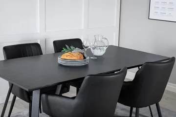 Marina spisebord 180 cm med 4 Comfort armstoler - Møbler - Bord - Spisegrupper