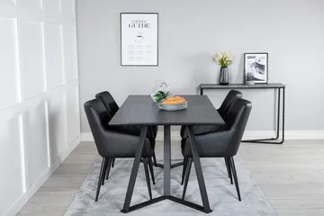 Marina spisebord 180 cm med 4 Comfort armstoler - Møbler - Bord - Spisegrupper
