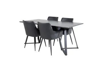 Marina spisebord 180 cm med 4 Comfort armstoler - Møbler - Bord - Spisegrupper