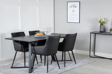 Marina spisebord 180 cm med 4 Comfort armstoler - Møbler - Bord - Spisegrupper