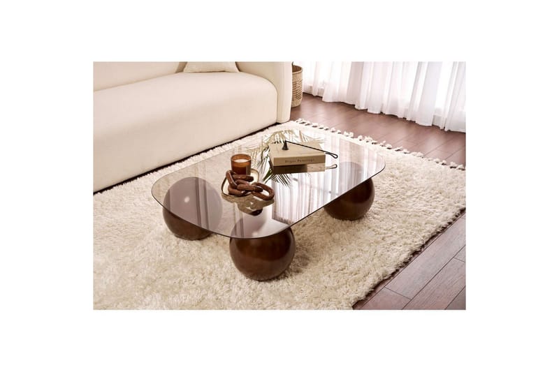Maroulburg Sofabord 118 cm - Bronse/Brun - Møbler - Bord - Sofabord