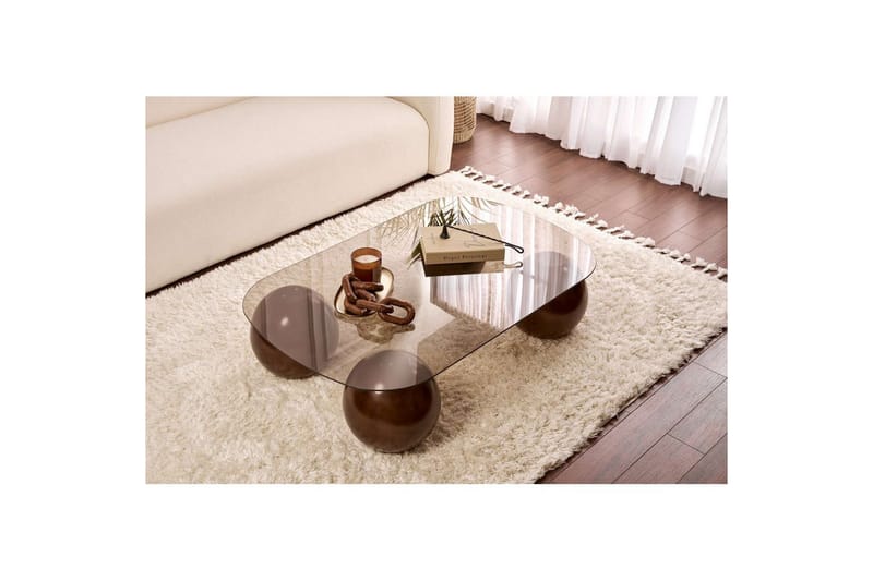 Maroulburg Sofabord 118 cm - Bronse/Brun - Møbler - Bord - Sofabord