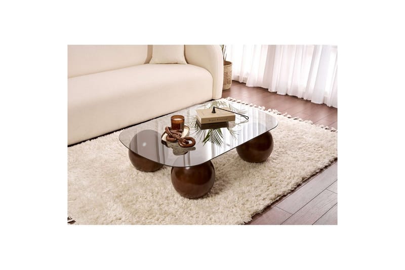 Maroulburg Sofabord 118 cm - Grå/Brun - Møbler - Bord - Sofabord