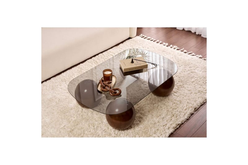 Maroulburg Sofabord 118 cm - Grå/Brun - Møbler - Bord - Sofabord