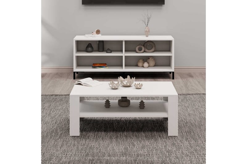 Masao Sofabord 110 cm - Hvit - Møbler - Bord - Sofabord