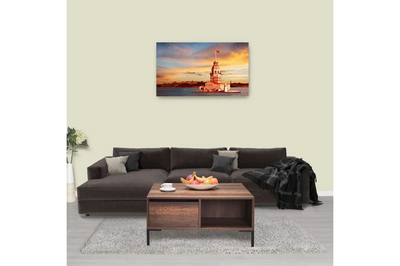 Masao Sofabord 90 cm - Brun - Møbler - Bord - Sofabord