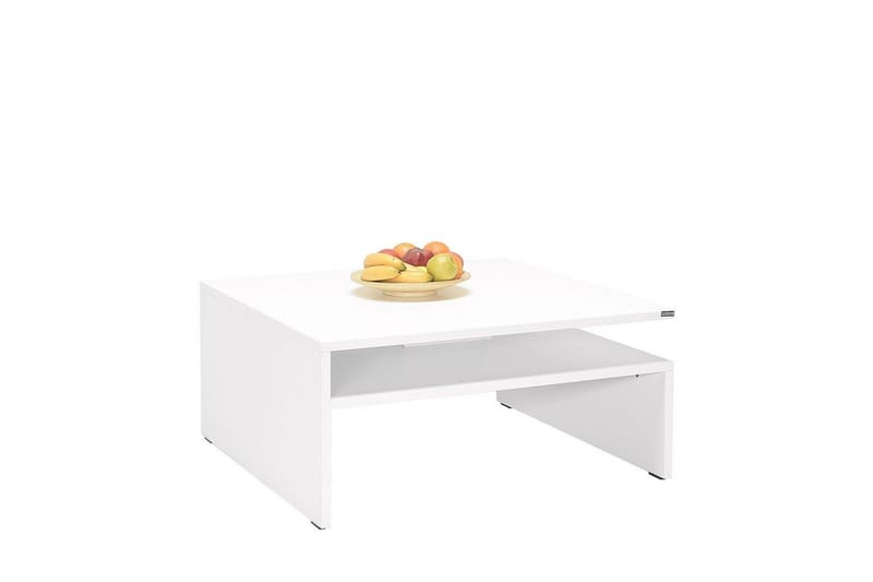 Masao Sofabord 90 cm - Hvit - Møbler - Bord - Sofabord