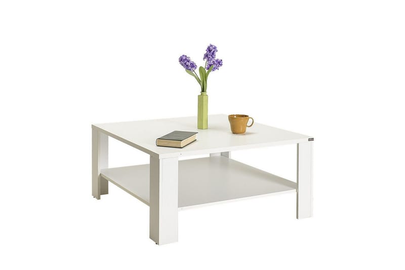 Masao Sofabord 90 cm - Hvit - Møbler - Bord - Sofabord