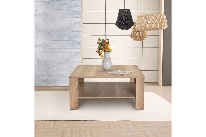 Masao Sofabord 90 cm - Lyse brun - Møbler - Bord - Sofabord
