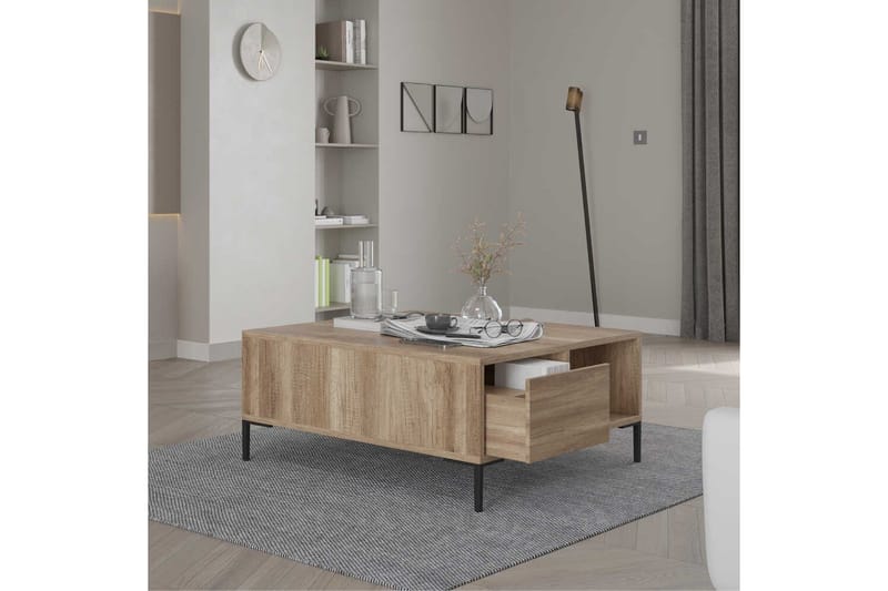 Masao Sofabord 90 cm - Taupe - Møbler - Bord - Sofabord