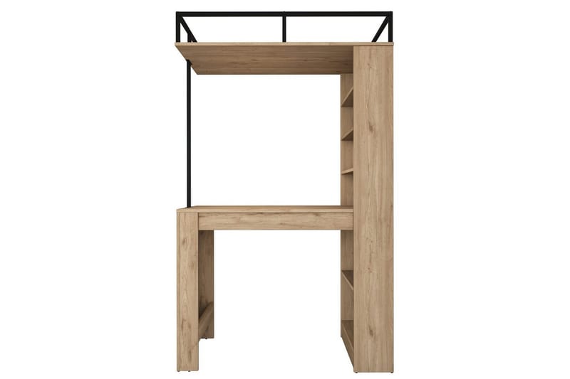 Matabei Spisebord 120 cm - Svart/Mørkebrun - Møbler - Bord - Spisebord & kjøkkenbord