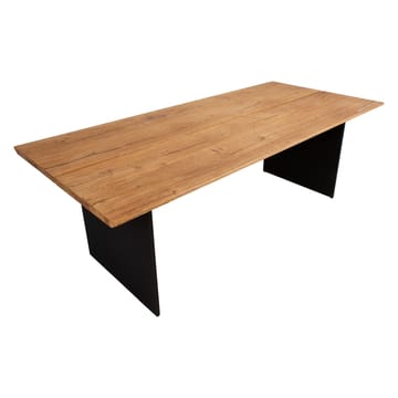 Matbord Teron 220x100x75 cm - Eik/svart - Møbler - Bord - Spisebord & kjøkkenbord