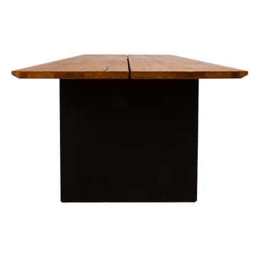 Matbord Teron 220x100x75 cm - Eik/svart - Møbler - Bord - Spisebord & kjøkkenbord