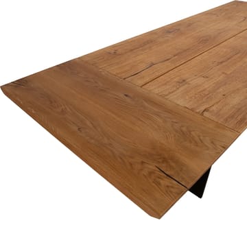 Matbord Teron 220x100x75 cm - Eik/svart - Møbler - Bord - Spisebord & kjøkkenbord