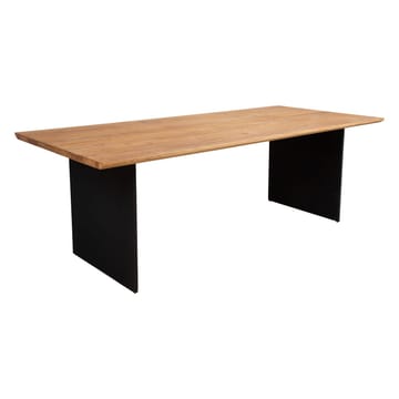 Matbord Teron 220x100x75 cm - Eik/svart - Møbler - Bord - Spisebord & kjøkkenbord