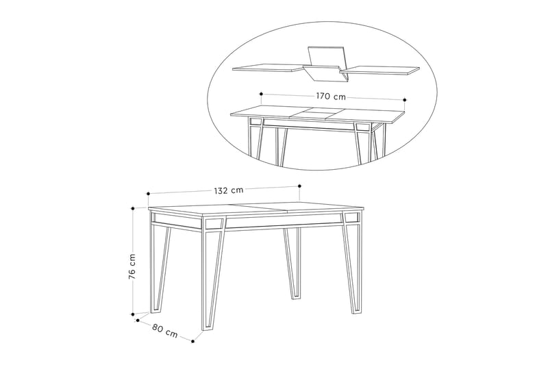 MatbordVit - Spisebord & kjøkkenbord