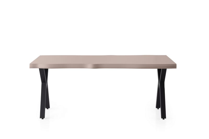 Matlerd Spisebord 180 cm Rektangulært - Brun - Møbler - Bord - Spisebord & kjøkkenbord