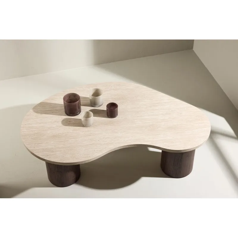 Megg Sofabord 130 cm - Beige - Møbler - Bord - Sofabord