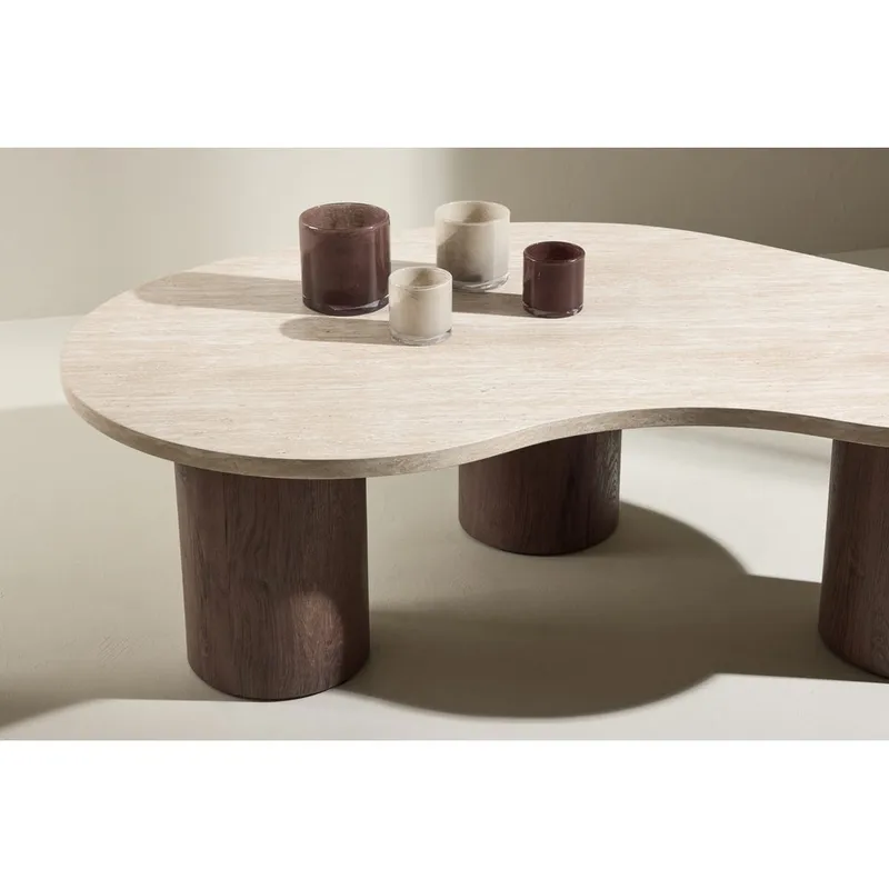 Megg Sofabord 130 cm - Beige - Møbler - Bord - Sofabord