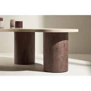Megg Sofabord 130 cm - Beige - Møbler - Bord - Sofabord