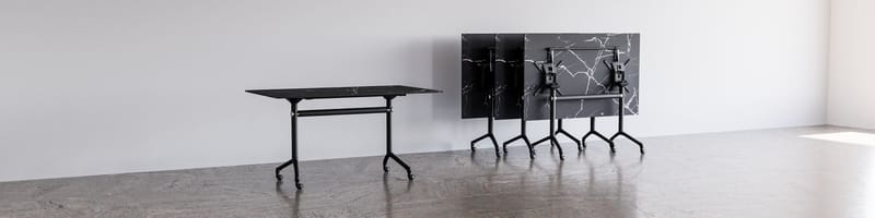 Menira Klappbord 120 cm - Svart - Møbler - Bord - Sammenleggbart bord