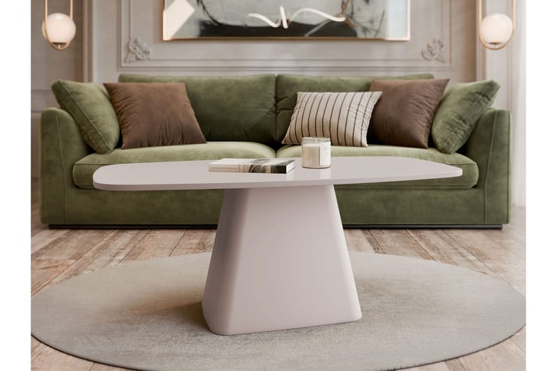 Meylor Sofabord 120 cm - Beige - Møbler - Bord - Sofabord
