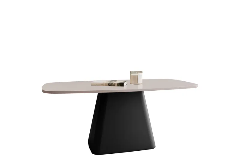 Meylor Sofabord 120 cm - Beige/Svart - Møbler - Bord - Sofabord