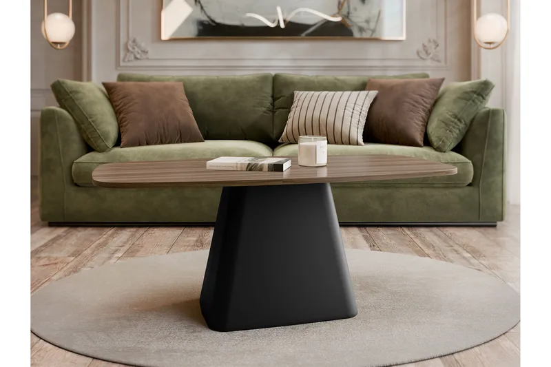 Meylor Sofabord 120 cm - Brun/Svart - Møbler - Bord - Sofabord