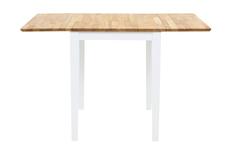 Mien Forlengningsbart Spisebord 62 cm - Hvit/Tre - Spisebord & kjøkkenbord