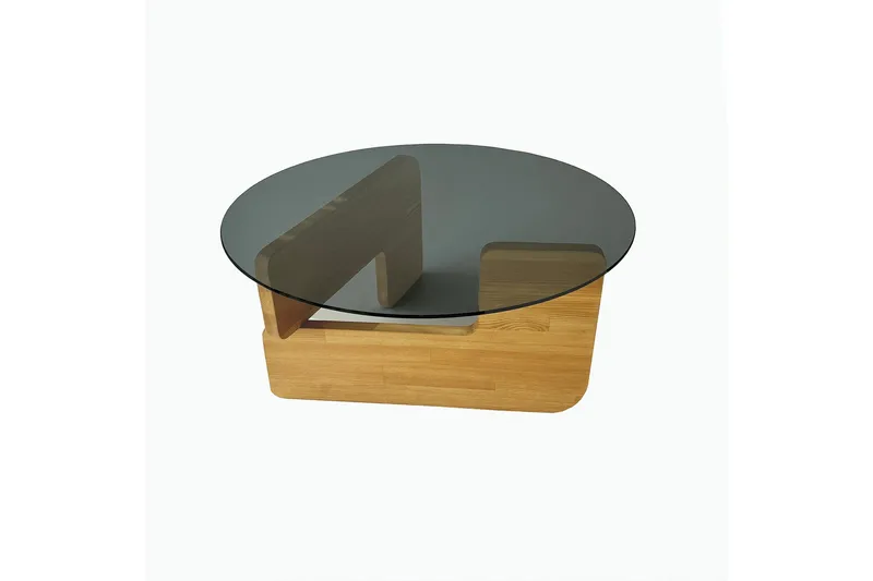 Mijara Sofabord 75 cm, Eik