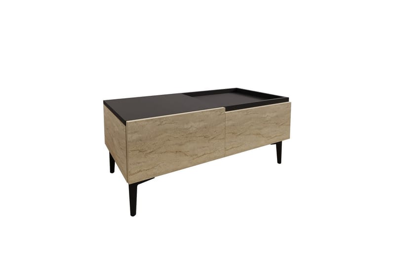 Mijara Sofabord 91,8 cm - Natur/Antrasitt - Møbler - Bord - Sofabord