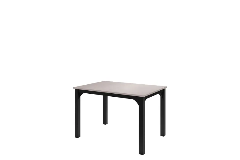 Millport Spisebord 158 cm, Svart/Beige