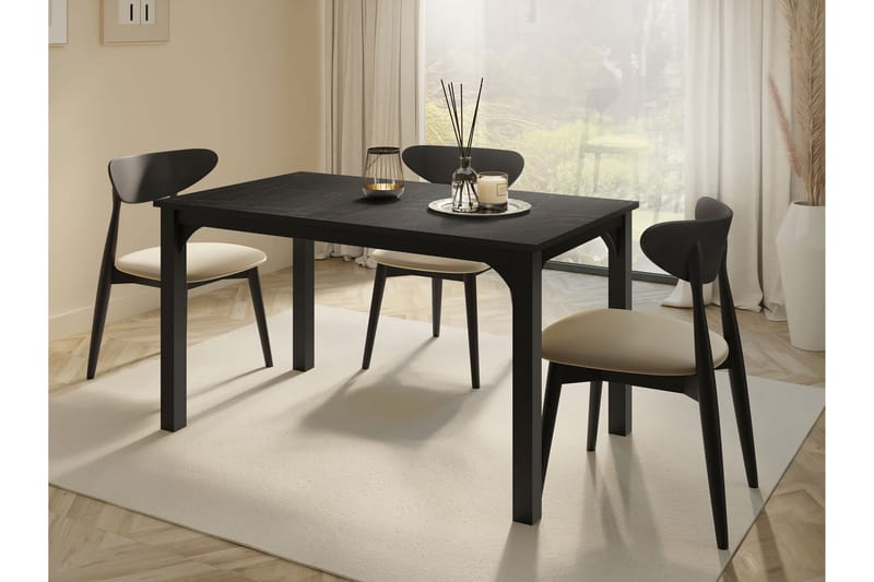 Millport Spisebord 178 cm - Svart - Møbler - Bord - Spisebord & kjøkkenbord