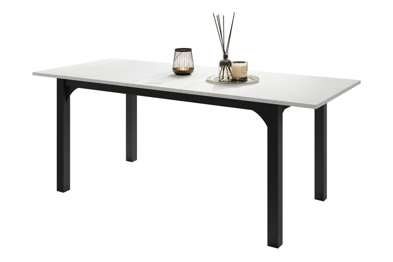 Millport Spisebord 198 cm - Svart/Grå - Møbler - Bord - Spisebord & kjøkkenbord