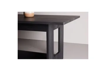 Milly Stort Rektangulært Spisebord 235 cm med Tre- og Valnøttutseende - Svart - Møbler - Bord - Spisebord & kjøkkenbord