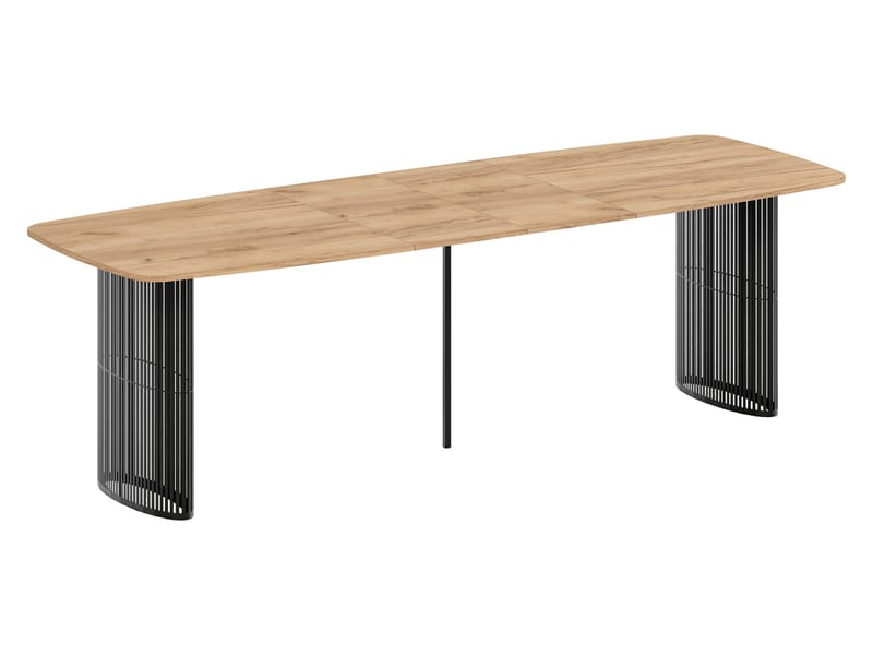 Mirion Spisebord uttrekkbart 160-236 cm - Svart - Møbler - Bord - Spisebord & kjøkkenbord