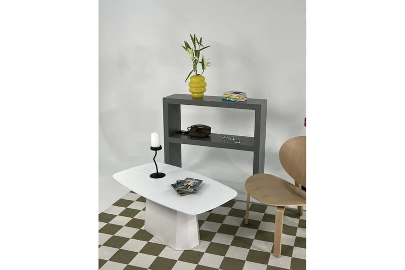 Miu Sofabord 100 cm - Hvit - Møbler - Bord - Sofabord