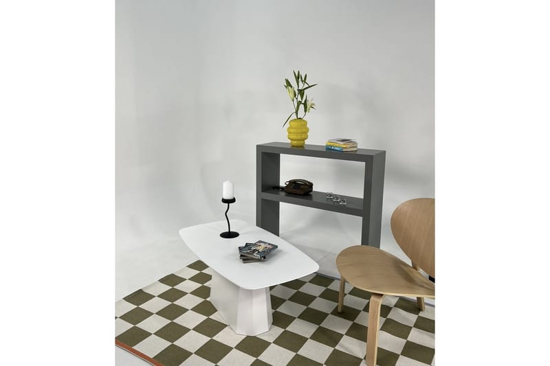 Miu Sofabord 100 cm - Hvit - Møbler - Bord - Sofabord