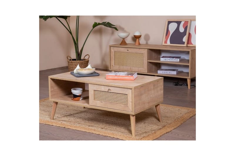 Mjudi Sofabord 55 cm - Brun - Møbler - Bord - Sofabord