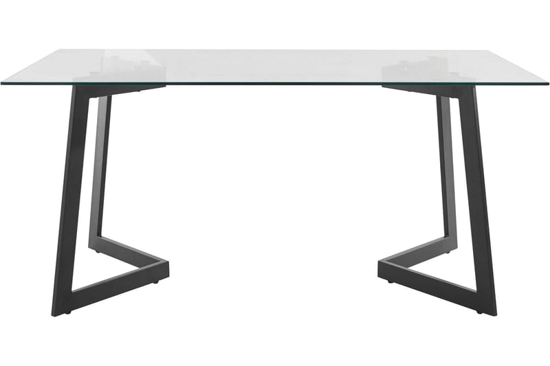 Mohakli Spisebord 4-seter - Hvit/Svart - Spisebord & kjøkkenbord