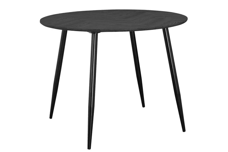 Monza Spisebord Rundt 100 cm - Antrasitt - Møbler - Bord - Spisebord & kjøkkenbord