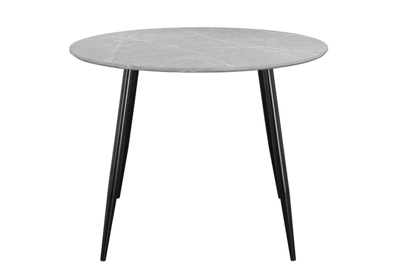 Monza Spisebord Rundt 100 cm - Grå - Møbler - Bord - Spisebord & kjøkkenbord