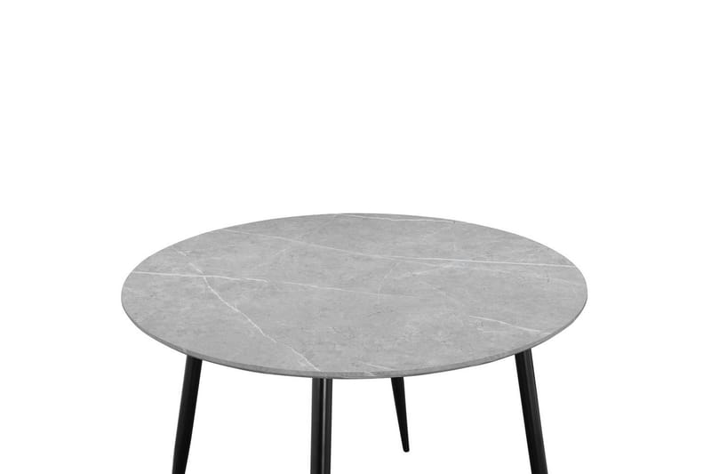 Monza Spisebord Rundt 100 cm - Grå - Møbler - Bord - Spisebord & kjøkkenbord