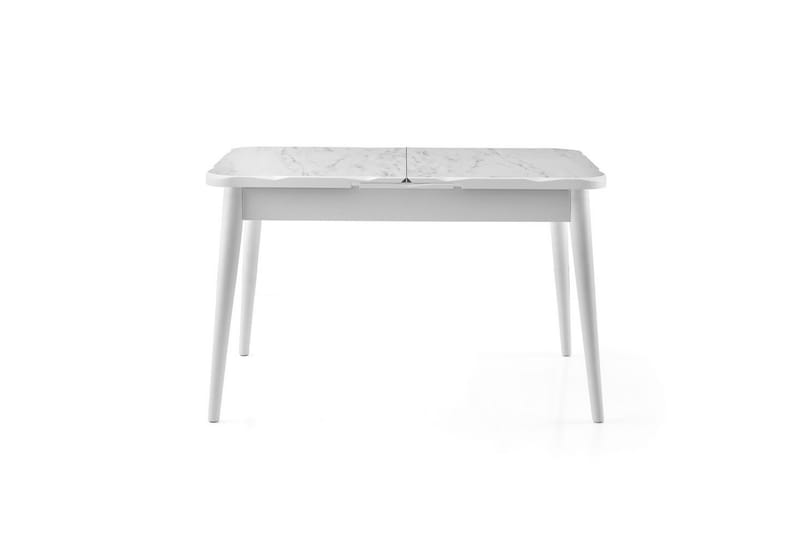 Morin Spisebord 130 cm Rektangulær - Hvit - Møbler - Bord - Spisebord & kjøkkenbord