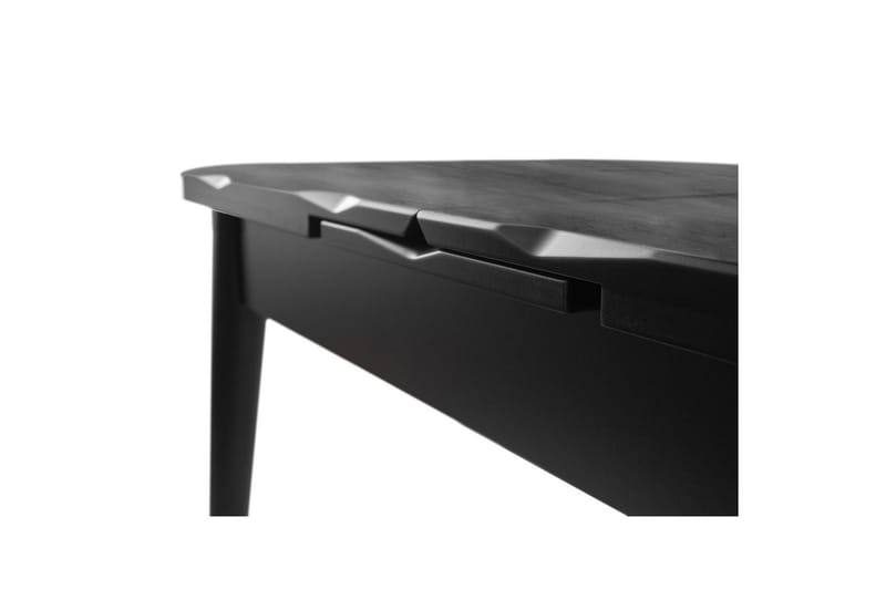 Morin Spisebord 130 cm Rektangulær - Sort - Møbler - Bord - Spisebord & kjøkkenbord
