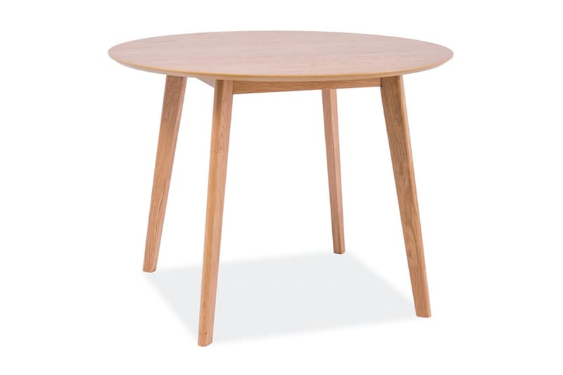 Mosson Spisebord 90 cm Rundt - Natur - Spisebord & kjøkkenbord