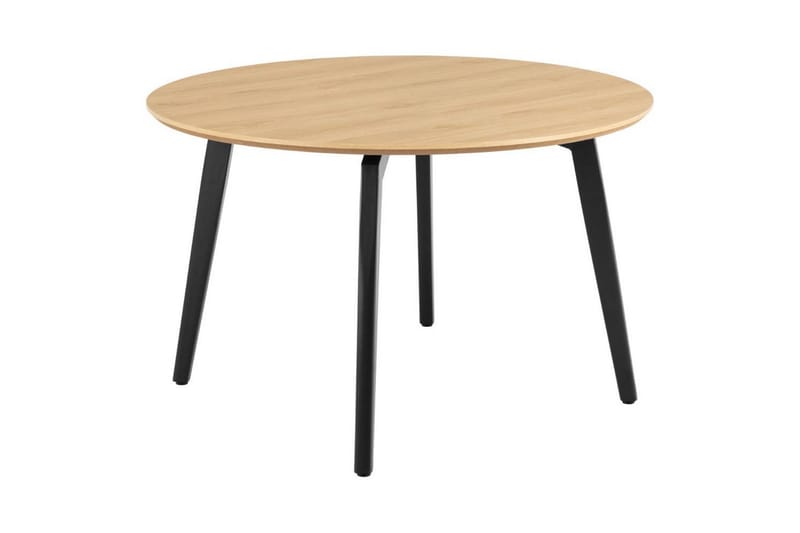 Motona Spisegruppe Rund 120 Cm + 4 Toroni Spisestuestoler - Svart/Grønn - Møbler - Bord - Spisegrupper
