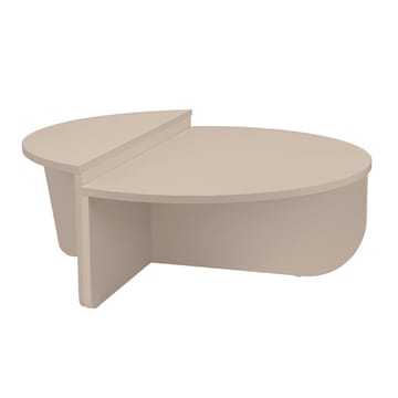 Mukund Rundt Sofabord i Lyst Tre - Beige - Møbler - Bord - Sofabord
